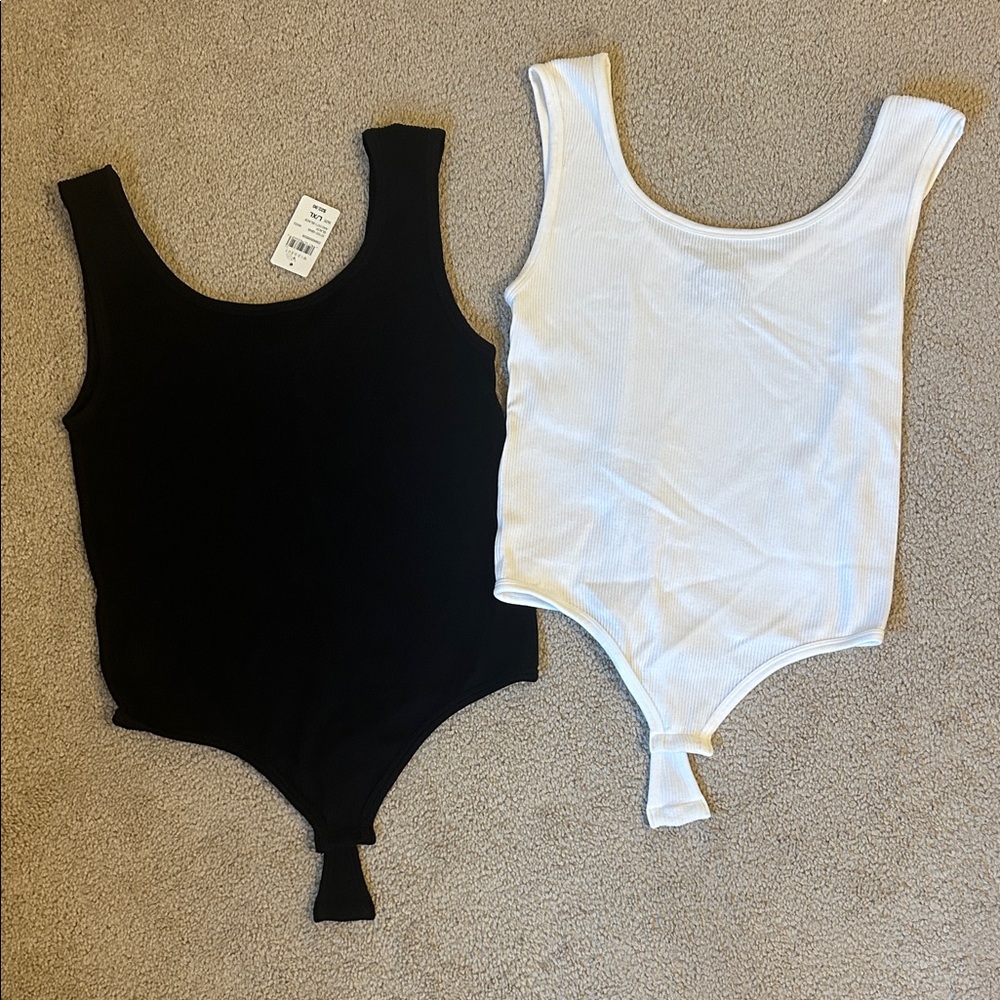 Windsor Ribbed wide strap body suit